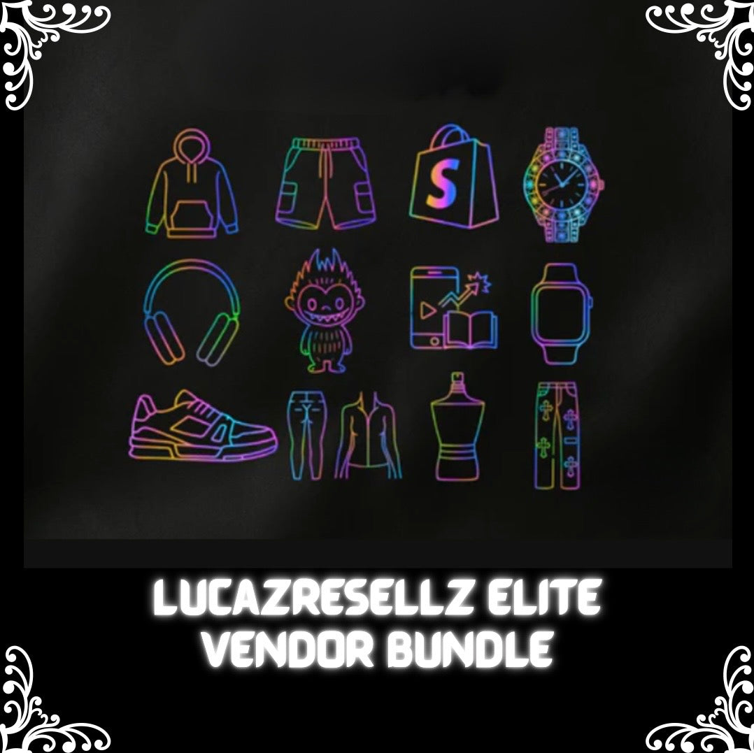 Lucasresellz Elite Vendor Bundle